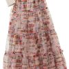511XnYoXXiL.jpg Elegant Women's Evening Gown - Cocktail Dress with Short Sleeves and Empire Waist for Parties and Special Occasions(Brown,Large)