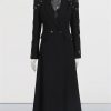 51G8MPV9CiL.jpg Women's Diamond Mini Dress - Lapel Long Sleeve Slimming Sexy
