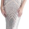 51HFXV5A1vL.jpg Womens Elegant Banquet Evening Gown Fashionable Slim Formal Party Maxi Dresses