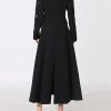 51KevotdlhL.jpg Women's Diamond Mini Dress - Lapel Long Sleeve Slimming Sexy