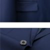 51KujvsoCL.jpg Wedding Suit for Men 3 Piece Slim Fit Formal Tuxedo Set Pants Vest for Business Prom Office Event Outfit(White,X-Large)