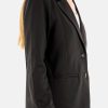 51R7w6t5RnL.jpg Women's IHKATE Casual Long Sleeve Lapel Collar Buttons Work Office Suit Blazer Jacket with Pockets