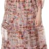 51SJ-vLIDL.jpg Elegant Women's Evening Gown - Cocktail Dress with Short Sleeves and Empire Waist for Parties and Special Occasions(Brown,Large)