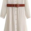 51XaXyQh8NL.jpg Solid Belt Button Long Sleeve Summer Maxi Dress Women Elegant Slim Straight Dress Office Work Business Long Dresses