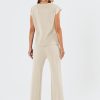 51a0SOE-KOL.jpg 2 Piece Sets for Women Summer Vacation 2025 Lounge Outfits Matching Two Pcs Spring Knit Tracksuits Sweat Suits