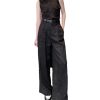 51dV7gyaHeL.jpg Women's Linen Vest Set - High Waist Wide Leg Pants