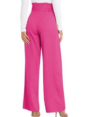 51e8AFhl2qL.jpg High Waist Wide Leg Pants for Women Business Casual Outfits Dress Pants