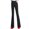 51lvz5xsysL.jpg High Elastic Spring Summer Flare Pants Casual Straight Trousers for Women Work Suit Pants Loose Female Pantalon
