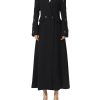 51rVOYJiD2L.jpg Women's Diamond Mini Dress - Lapel Long Sleeve Slimming Sexy