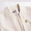 61-b2POaO9L.jpg Women Summer High End Thin Temperament Half Sleeve Slim Blazer and Pants Office Ladies Work Wear Suits