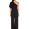 6153N2NlZbL.jpg Women's Size One Shoulder Crepe Melania Jumpsuit Plus