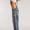 61DRYyhdVOL.jpg Womens Denim Overalls Loose Fit Wide Leg Baggy Jeans Overalls Y2k 2025 Denim Jumpsuit