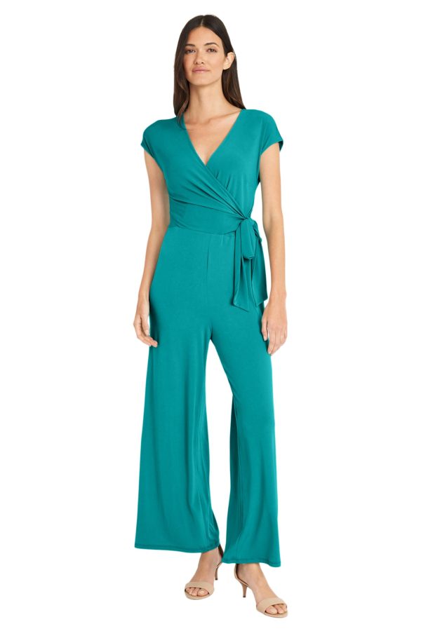 61Daroe3rTL.jpg womens Cap Sleeve Matte Jersey Jumpsuit