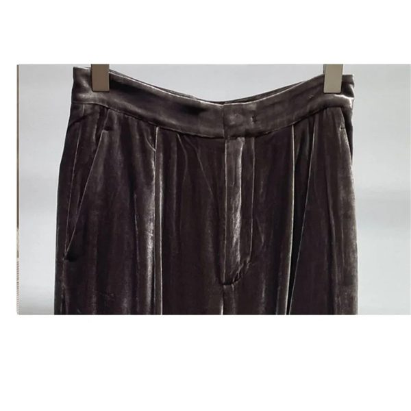 61DgCa3IeCL.jpg Plus Size Women's Velvet Suit - Business Casual Attire with Elegant Silhouette