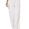 61Ol5jQt2CL.jpg Women Suit Pants Wide Leg Pants High Elastic Waisted in The Back Business Work Trousers Long Straight