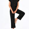 61P1kS15g3L.jpg Womens 2 Piece sets Summer Cap Sleeve Tops Palazzo Pants Dressy Casual Vacation Travel Outfits Tracksuits
