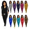61PLtd2fuFL.jpg Womens Two Piece Outfits Casual Sweatsuits Solid Tracksuit Jogging Sweat Suits Matching Jogger Hoodie Pants Set