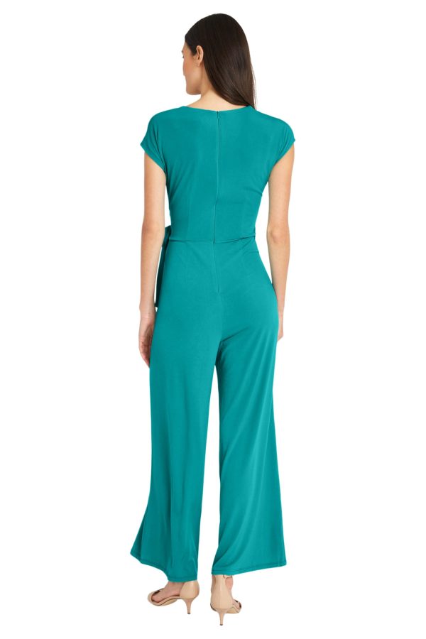 61RbGXwJ9YL.jpg womens Cap Sleeve Matte Jersey Jumpsuit