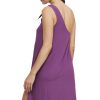 61cdQ0ih7L.jpg Luma Women's One Shoulder Sarong Style Maxi Dress Coverup with Side Leg Slit and Adjustable Bow Tie