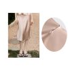 Women's Silk Resort Set - Champagne Halter & Skirt Vacational Comfort