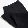 61frshvqQUL.jpg High Elastic Spring Summer Flare Pants Casual Straight Trousers for Women Work Suit Pants Loose Female Pantalon