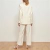 61lmejcvjxL.jpg Women's Single Button Blazer and Pants Set, Long Sleeve Slim Fit Office Workwear for Career Women