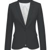 61lpCz7liL.jpg Womens Notched Lapel Pockets Button Work Office Blazer Jacket Suit