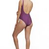 61uv9wK7haL.jpg Luma High End V Wire Insert One Piece Women's Swimsuit Removable Soft Cups Fully Lined Metallic Lycra Fabric