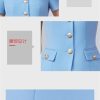 61vMraDFHZL.jpg Women's Two-Piece Short-Sleeved Blazer Long Skirt Showing Elegant Temperament