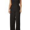 61wjdraA5iL.jpg Women's Sleeveless Neckline Cutout Jumpsuit With Pockets