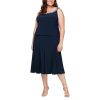 61xv4ZdCCEL.jpg Women's 2 Piece Tea Length Jacket Dress with Sequin Beaded Trim