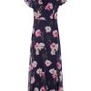 71ApDKGecxL.jpg womens Floral Print Metallic Jumpsuit