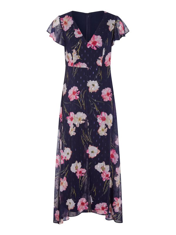 71ApDKGecxL.jpg womens Floral Print Metallic Jumpsuit