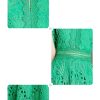 Womens Summer Hollow Out Party A Line Midi Long Princess Elegant Office Runway Robes Dress