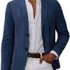 71H6vusMkcL.jpg Men's Casual Blazer Suit Jackets 2 Button Lightweight Sport Coats