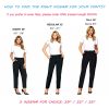 71VmoA2uj6L.jpg Women's Stretchy Straight Leg Dress Work Pants Business Office Casual Slacks with Pockets