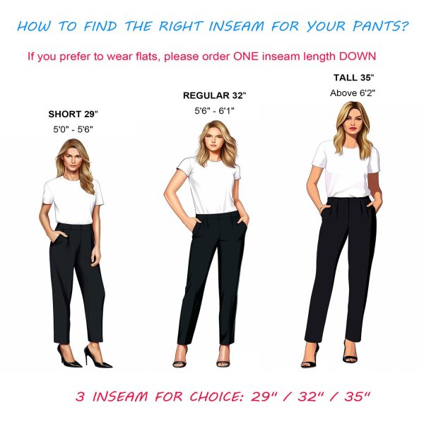 71VmoA2uj6L.jpg Women's Stretchy Straight Leg Dress Work Pants Business Office Casual Slacks with Pockets