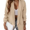 71bDIeH1NkL.jpg Blazers for Women Oversized Business Casual Long Sleeve Open Front Work Office Suit Jackets Trendy Clothes