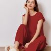 71eKlQrLtGL.jpg Lounge Sets for Women Two Piece Outfits Knit Cap Sleeve Tops Wide Leg Pleated Pants Casual Dressy Sweater Sets