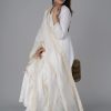 71fNeRSEICL.jpg Chikankari Cotton Anarkali Indian Kurti For Women Summer Dress Kurta Pant With Dupatta Set Pakistani Kurta