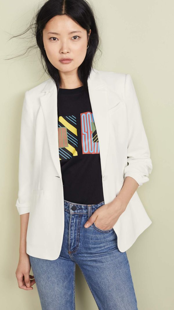 Cinq a Sept Women's Crepe Khloe Blazer