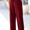 71kmKpj0AWL.jpg Women's Wide Leg Suit Pants Loose Fit High Elastic Waisted Business Casual Long Trousers Pant