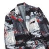 71kvgYwLBIL.jpg Men’s Spring Autumn Handmade Plaid Suit Casual Business, Stylish Lightweight Jacket for Work and Daily Wear