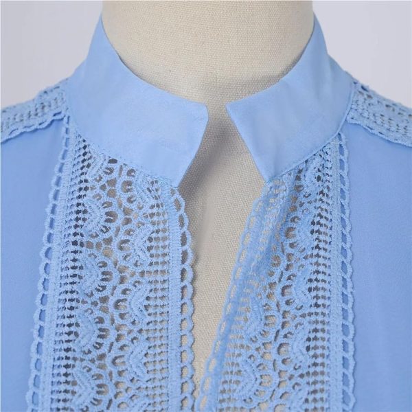 71nJXvTTz0L.jpg Women's Muslim Wedding Guest Dress Long Sleeve Cotton Lace Embroidery Plain Maxi Bridesmaid Evening Dress