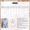 71s27D4xFlL.jpg Women's Two Piece Outfits V Neck Short Sleeve Shirts and High Waist Shorts Lounge Sets