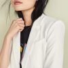 Cinq a Sept Women's Crepe Khloe Blazer