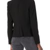 81845HDGL3S Women's Two Button Lux Blazer (Petite, Standard, & Plus)