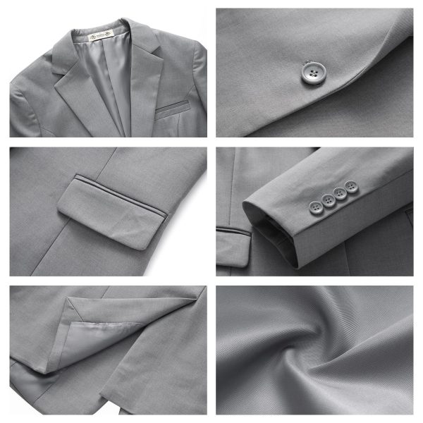 81EM2WeyRVL.jpg Women Suits Work Professional Office 2 Piece Pant Suits for Women Business Outfits