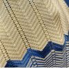 81PkuW-8G0L.jpg Women's Striped Knit Set - V-Neck Short Sleeve Top & Midi Skirt