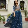 81SZ9NyIqL.jpg Women's Georgette Embroidery Crop Top with Flared Palazzo and Shrug Set